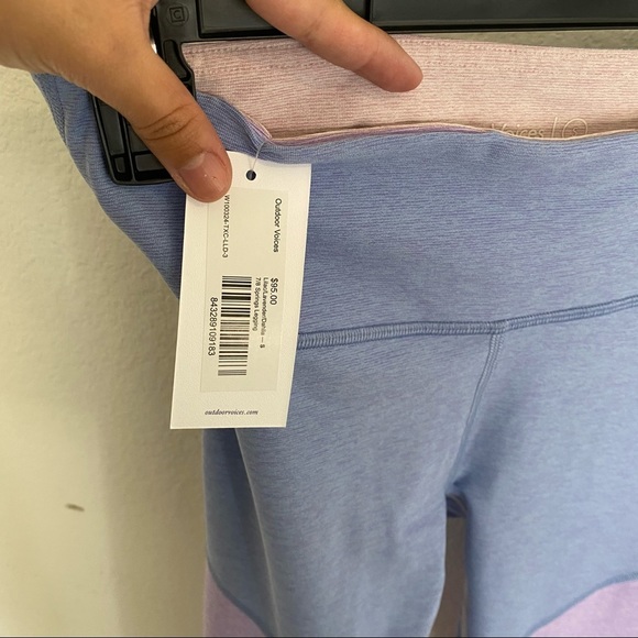 NWT Outdoor Voices Springs Colorblock Leggings SZS - Picture 8 of 10